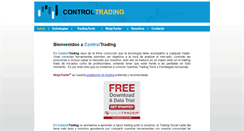 Desktop Screenshot of controltrading.com